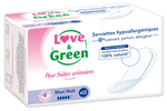 Love and Green | Serviettes pour fuites urinaires Nuit