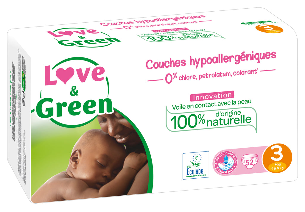 Love & Green : Couches Écologiques, Soins BIO & Hygiène féminine écolo